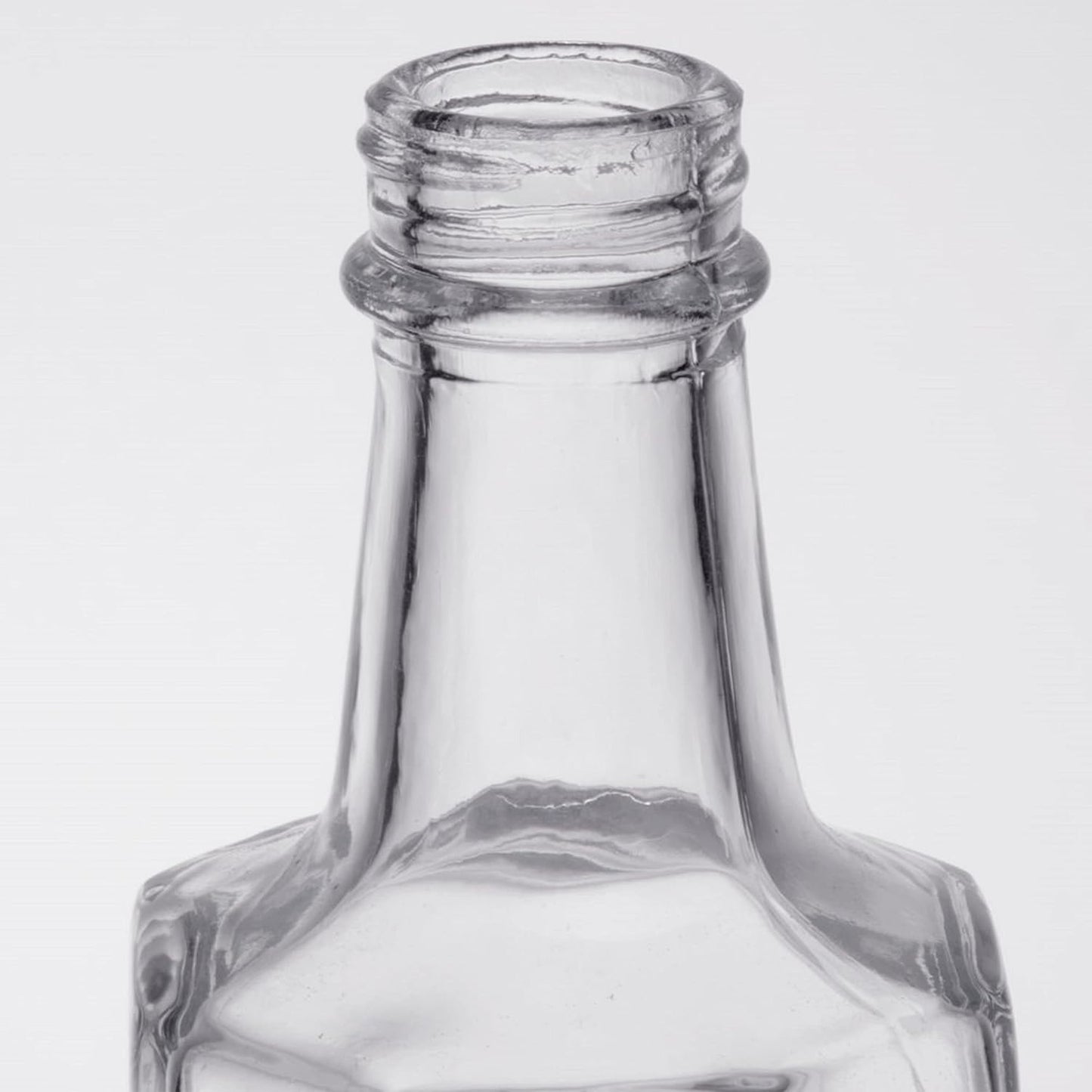 6 oz. Oil & Vinegar Glass Cruet with Stainless Steel Cap Set of 12- Glass Cruet Bottle Dispenser Olive Oil Carafe Decanter Vinegar Dispenser for Home Restaurants