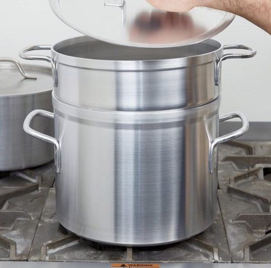 Stainless Steel Double Boiler Steam Melting Pot Cookware Stainless Steel Double Boiler Pot for Melting Chocolate Candy Butter and Cheese Dishwasher & Oven Safe