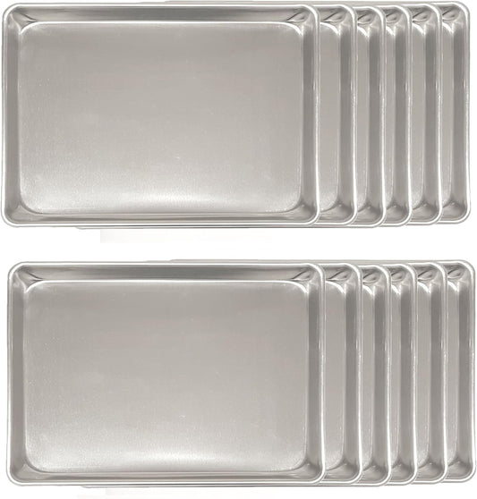 Aluminum Sheet Baking Sheets - Oven Safe Baking Pan Baking Tray Cookie Sheet Baking Sheet Perfect for Baking Roasting and More