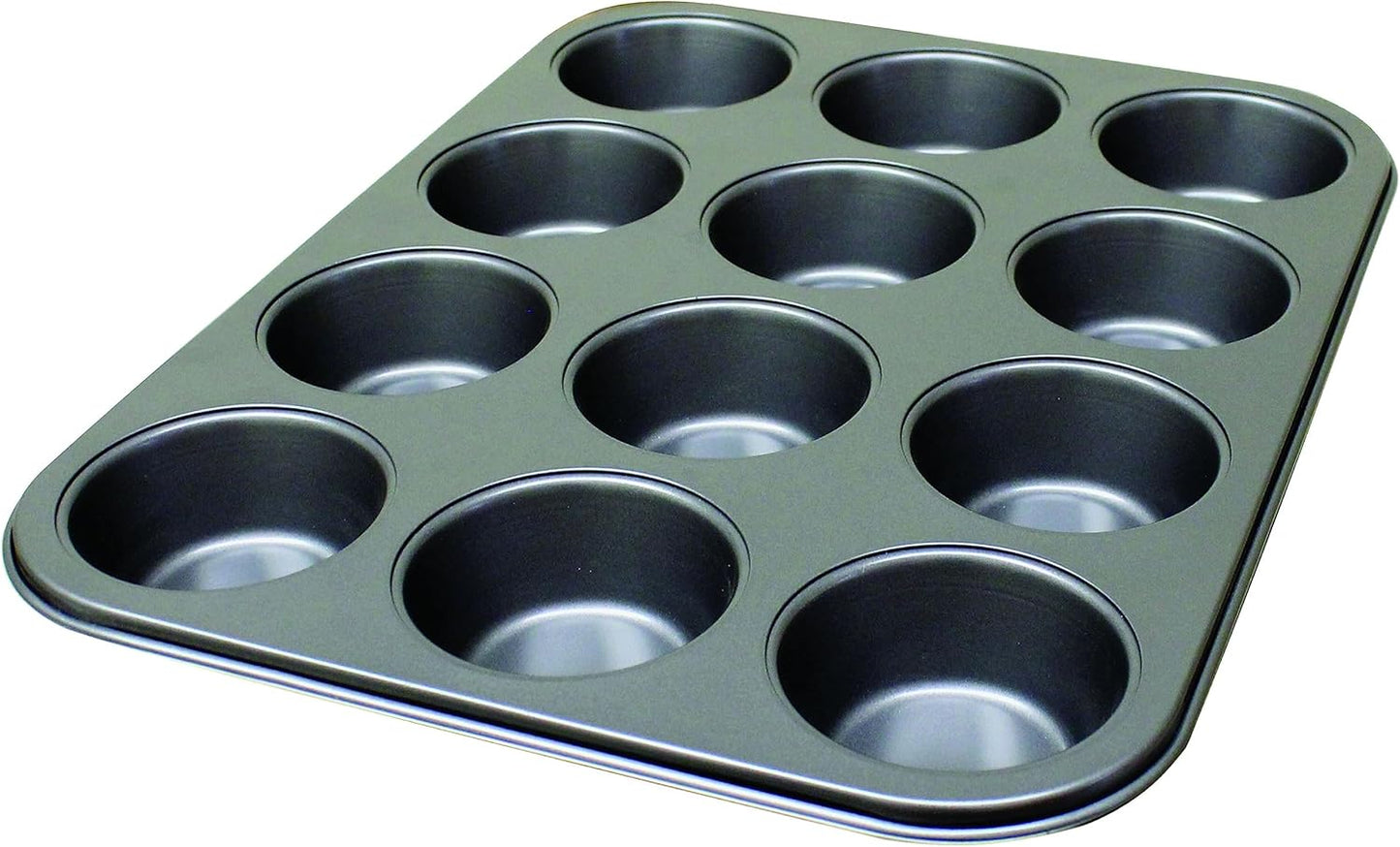 Non-Stick Muffin Baking Pan -Bakeware Muffin Pan Cupcake Pans Non-Stick Bakeware Great for Making Muffins Cakes Tart Bread