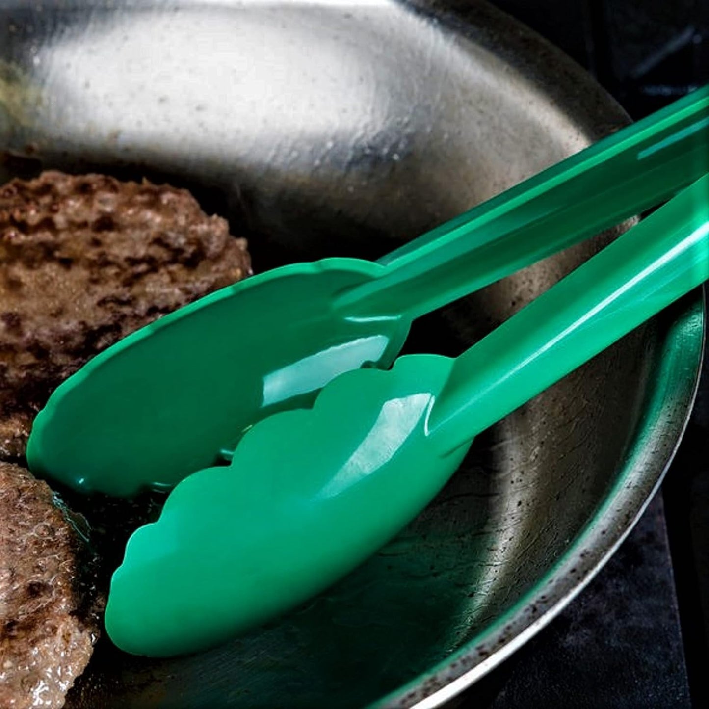 Scallop Grip Utility Tong Polycarbonate Comes in each- Serving Tong Kitchen Tong Utensil Cooking Tongs Buffet Tongs Ice Tongs for Buffet Catering Home Kitchen Restaurants