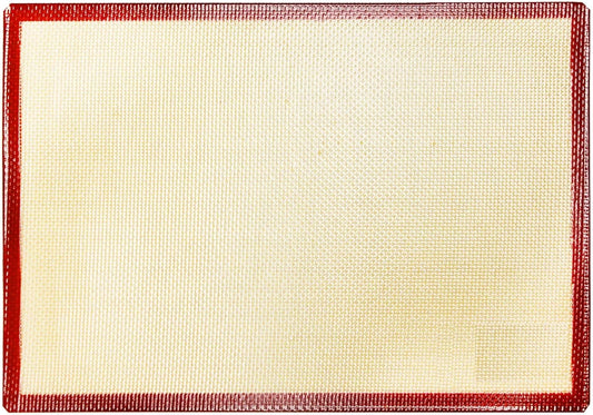 Silicone Rectangular Baking Mat fits Sheet Pan - Nonstick Baking Mat Counter Mat Dough Rolling Mat Oven Liner Reusable Oven Mat Kitchen Accessories for Oven