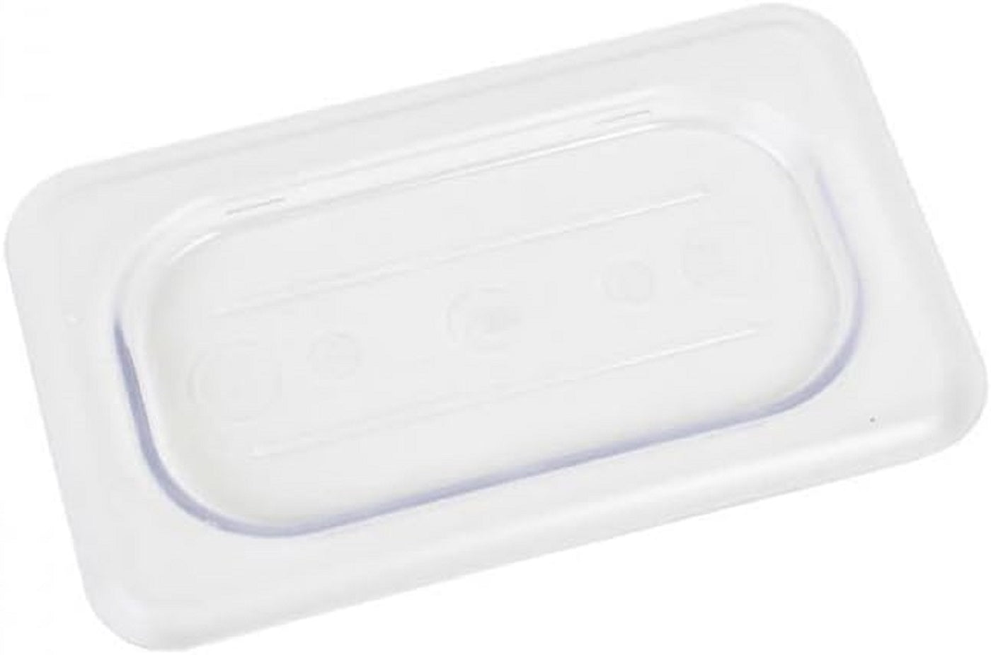 Solid Polycarbonate Food Pan Lid - Food Storage Container Cover Restaurant Commercial Hotel Pans Cover for Food Prep Fruits Vegetables Beans Corns