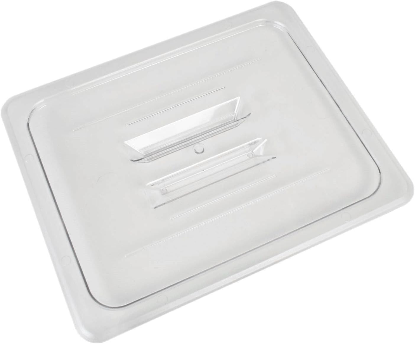 Solid Polycarbonate Food Pan Lid - Food Storage Container Cover Restaurant Commercial Hotel Pans Cover for Food Prep Fruits Vegetables Beans Corns