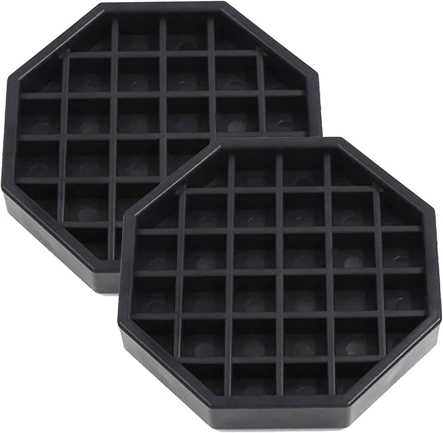 Drip Tray Octagon Shape Polypropylene Black Color - Bar Countertop Coffee Drip Tray with Honeycomb Grid Octagon Dishwasher Safe