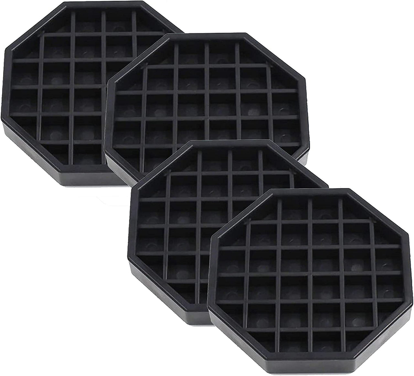 Drip Tray Octagon Shape Polypropylene Black Color - Bar Countertop Coffee Drip Tray with Honeycomb Grid Octagon Dishwasher Safe