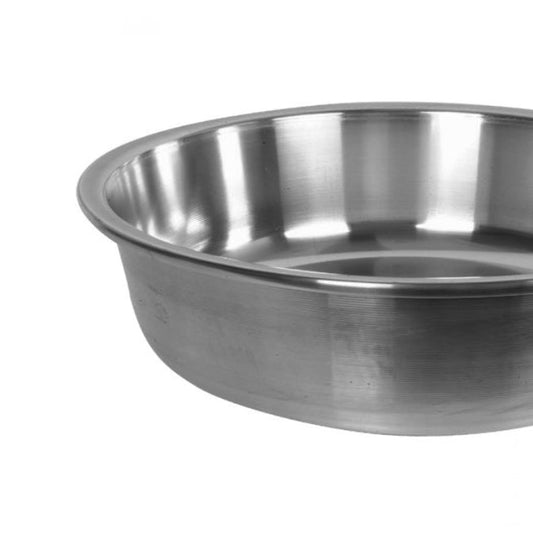 Heavy duty Aluminum Basin with tapered edges - Made in Taiwan - Mixing Bowl, Washing Bowl Container, Metal Bowls for Fruit Vegetables Serving Cooking Baking