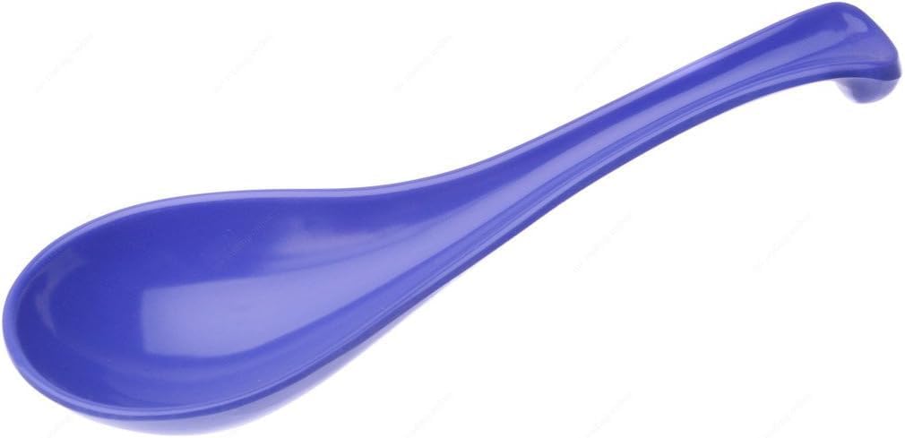 1 oz Asian Soup Spoon Melamine Set of 12 - Break-Resistant Soup Spoons, Table Spoons, Ramen Spoons, Japanese Soup Spoons for Dumpling, Miso, Pho, Wonton, Noodles