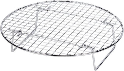 Round Steamer Rack/Cooling Rack Nickel Plated - Steamer Insert Steaming Rack Steam Tray Multi-functional Steamer Basket Cookware Veggie Fish Seafood Cooking