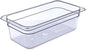Deep Food Pan Polycarbonate - Food Storage Containers Commercial Hotel Plastic Food Pans Catering Buffets and Restaurants for Fruits Vegetables Beans Corns