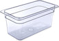 Deep Food Pan Polycarbonate - Food Storage Containers Commercial Hotel Plastic Food Pans Catering Buffets and Restaurants for Fruits Vegetables Beans Corns
