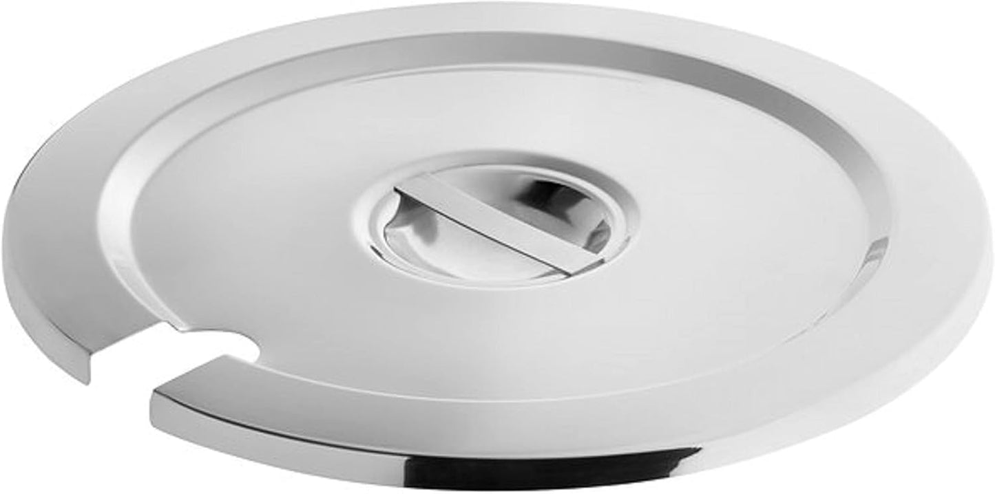 Stainless Steel Vegetable Inset Pan - for Soup Warmer and Soup Chafer Soup Pot Soup Station Applicable for Kitchen Hotel Catering Restaurant Buffet Parties Banquets