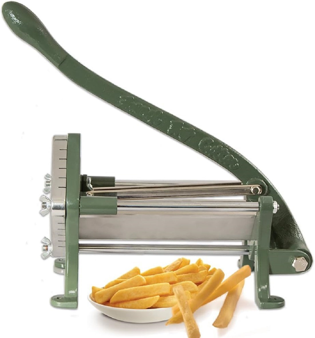 Commercial Grade French Fry Cutter Set - Potato Slicer Vegetable Food Potato Cutter Kitchen Potatoes Slicer French Fry Cutter Fast Meal Prep Great for Potatoes Carrots Cucumbers