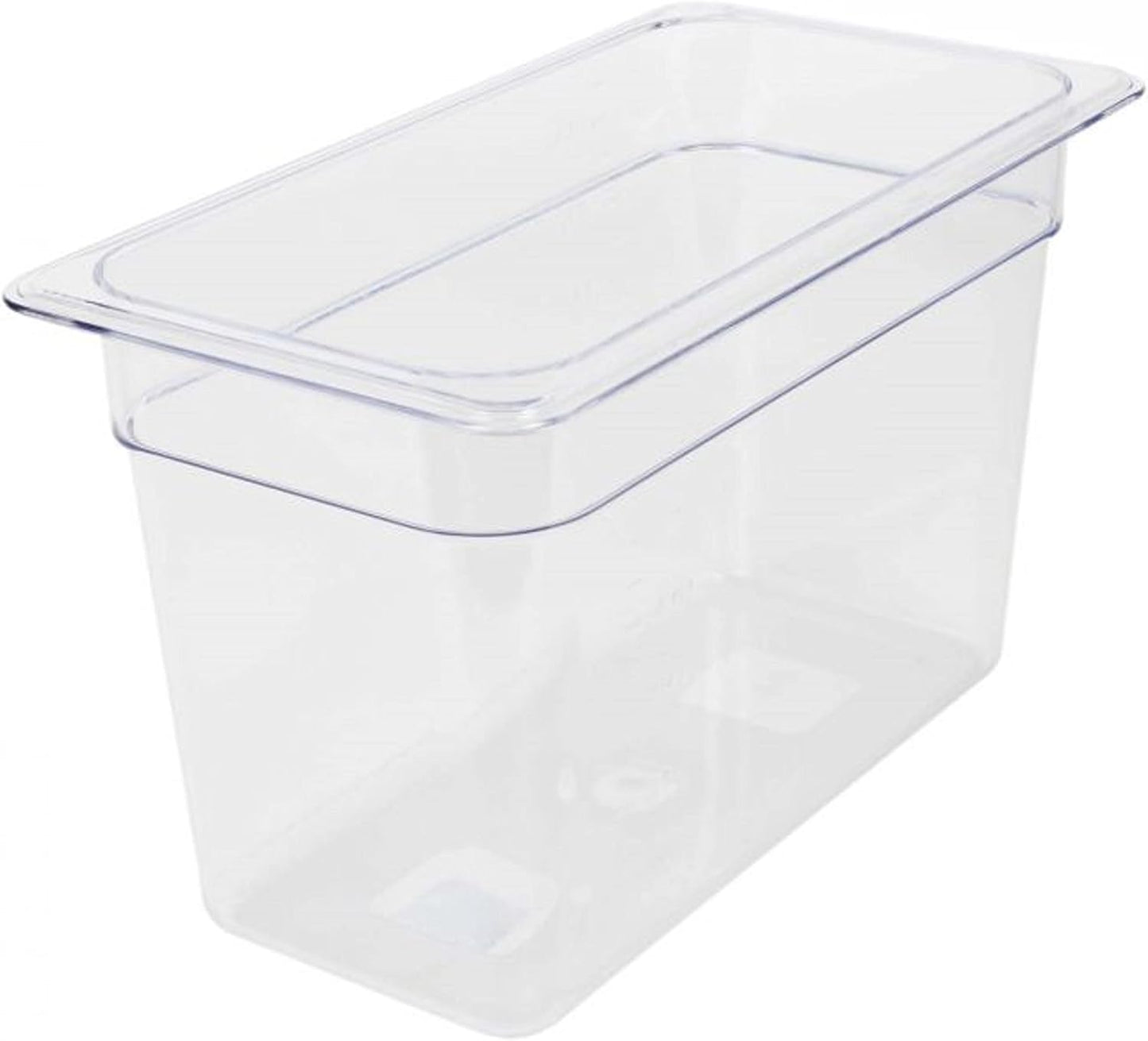 Deep Food Pan Polycarbonate - Food Storage Containers Commercial Hotel Plastic Food Pans Catering Buffets and Restaurants for Fruits Vegetables Beans Corns