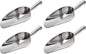 Aluminum Scoops with Contoured Handle - for Bar Ice Flour Utility Scoop Kitchen Ice Scooper for Ice Maker Popcorn Scoop Food Scoops for Bar Party Wedding