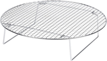 Round Steamer Rack/Cooling Rack Nickel Plated - Steamer Insert Steaming Rack Steam Tray Multi-functional Steamer Basket Cookware Veggie Fish Seafood Cooking