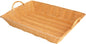 Hand-Woven Bread Basket with Handles Natural Color - Restaurant Woven Food Serving Basket for Fruit Bread Serving Basket Decorative Basket Perfect for Cafe Home Restaurants