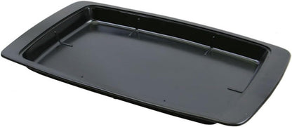 13" x 8" Rectangular Bakelite Underliner fits 11" x 7-1/5" Stainless Steel Sizzling Platter - Rectangular Sizzle Platter Underliner Base Restaurant Home Kitchen