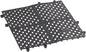 12" x 12" Interlocking Bar Mat Black Color - Bar Service Spill Mat Service Mat for Cocktail Bartender Glasses Drying Mat Perfect for Kitchen Countertop Bars Cafe Home & Restaurants