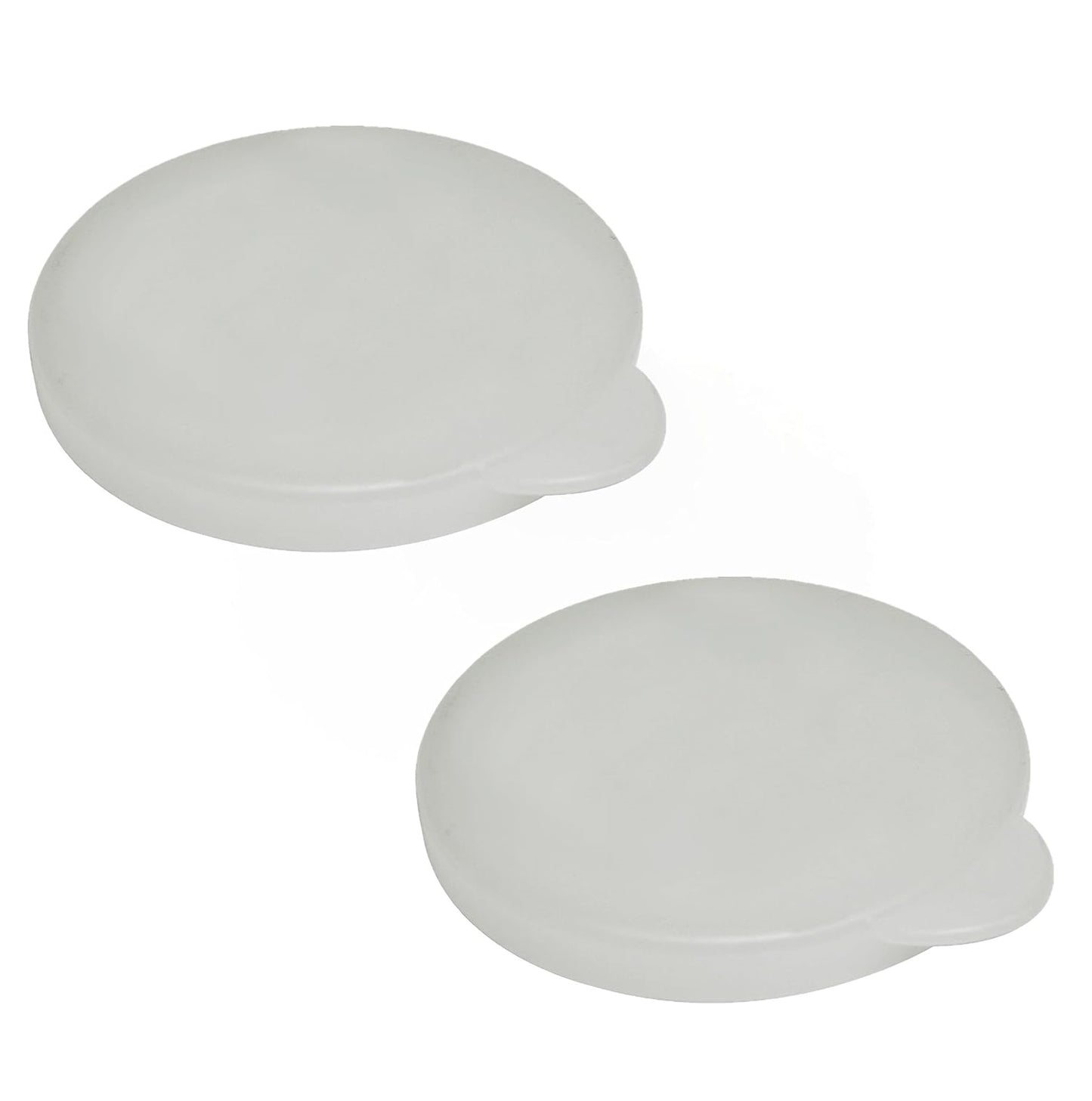 Polypropylene Snap Lid for 17 oz or 34 oz Traditional Carafe Set of 2 - Carafe Juice Containers Plastic Pitcher lid for Water Iced Tea Juice Lemonade Milk Cold Brew and Mimosa Bar
