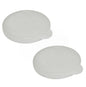 Polypropylene Snap Lid for 17 oz or 34 oz Traditional Carafe Set of 2 - Carafe Juice Containers Plastic Pitcher lid for Water Iced Tea Juice Lemonade Milk Cold Brew and Mimosa Bar