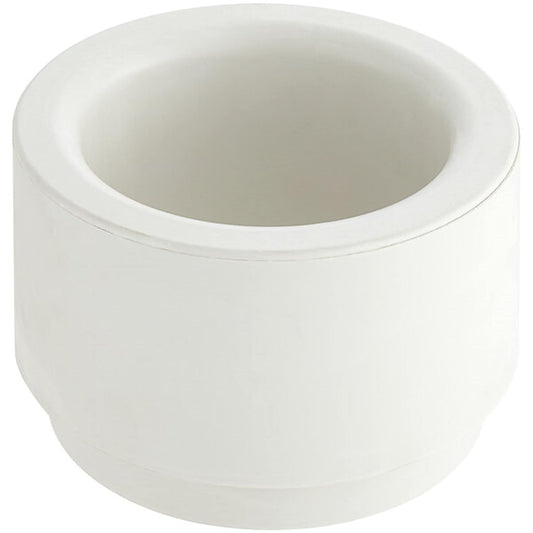 Rubber Scrap Block, 6-1/2" x 4” - Durable Commercial Rubber Stopper for Dish Table Faucet Holes