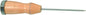 8" Stainless Steel Ice Pick with Wooden Handle - Durable Carving Bartender Pick Tool for Breaking Ice for Kitchen Bars Bartender Picnics Camping & Restaurant