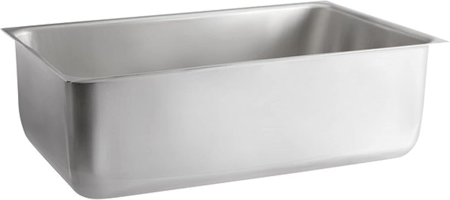 25 Qt. Aluminum Steam Table Water Pan 1mm Thickness - Steam Pan Hotel Pan for Food Warmer Buffet Server Restaurant Catering Supplies Catering Event Party Holiday Buffet Weddings