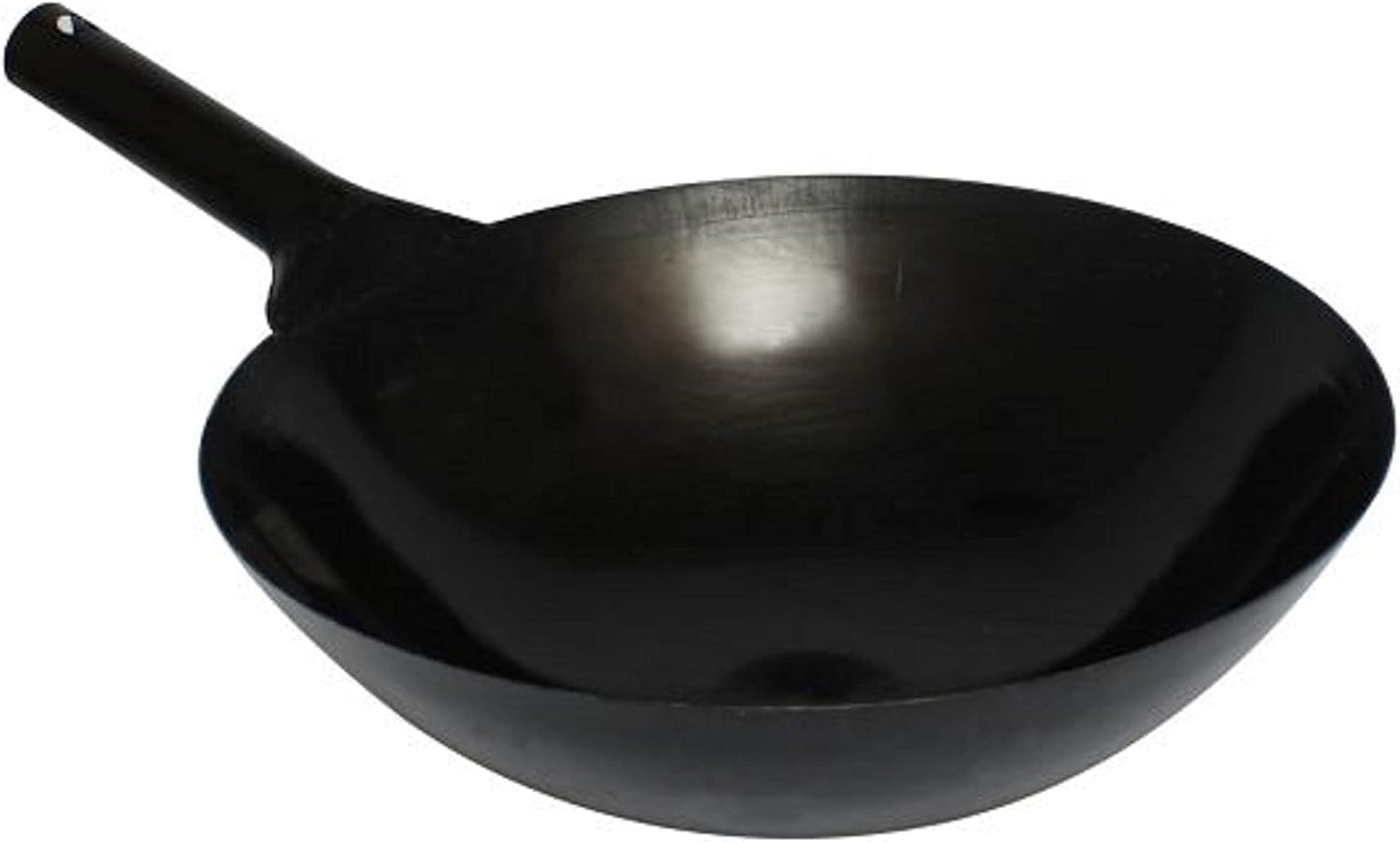 Iron Taiwan Wok - Large Wok Stir Fry Pan for Chinese Japanese and Cantonese Cuisine Stir Fry Pans Traditional Woks Grilling Frying Steaming Made in Taiwan