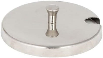 7 oz Stainless Steel Condiment Jar Cover - Spice Jar Condiment Container Seasoning Organizer Glass Condiment Container for Spice Salt Sugar