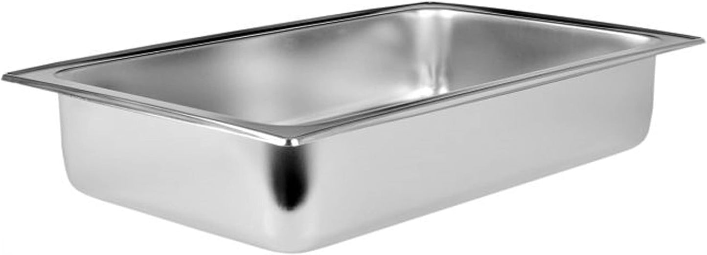 22" x 14" x 4-1/2" Full Size Dripless Water Pan Stainless Steel - Hold Water For Steam Table Chafing Dish Equipment For Food Warmer Steam Table Pans Water Pan For Food Pan