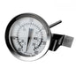 Stainless Steel 5 1/2" Candy Deep Fry Probe Thermometer with Pot Clip, 100°F to 400°F - Deep Frying Thermometer for Candy Maple Syrup Cheese Sugar
