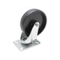 5” Rubber Swivel Caster Replacement for Sheet Pan Truck - Swivel Caster Wheel Sheet Pan Truck Rubber Base Heavy Duty Home Commercial Kitchen Bakery