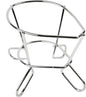 8-1/2" x 7-1/4" x 6" Wire Ham Holder Chrome Plated - Roasting Wire Spiral Ham Holder Roasting Rack For Ham Cooling Drying Rack Kitchen Rack Great for Cooking Roasting