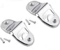 4-1/8" Heavy-Duty Stainless Steel Wall Mount Bottle Opener Set of 2 - Bottle Opener Bottle & Can Opener Classic Beer Opener Compact Size Beverage Bottle Opener for Kitchen Bar Restaurant