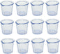 Set of 12 Syrup Pitcher 2 oz Plastic Clear Color - Syrup Dispenser Maple Syrup Honey Pancake Syrup Dispenser for Home Restaurants and Cafe