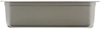 Full Size 6" Deep Stainless Steel Anti-Jamming Steam Pan 24 Gauge- Chafing Steam Table Pans Catering Food Storage Metal Pan Hotel Pan for Restaurant Events Catering Use