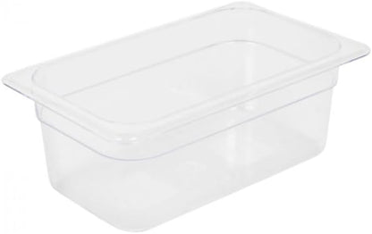Deep Polycarbonate Food Pan - Commercial Restaurant Food Storage Containers Hotel Pans for Catering Buffets Restaurants Fruits Vegetables Corns
