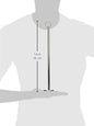 Ring Clip Table Card Holder Chrome Plated Set of 6 - Table Number Holders Place Card Holder Wire Picture Holder Small Size Table Card Holders for Photos Food Signs Weddings Restaurants Birthdays