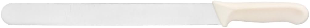 12" Blade Slicer Knife Wavy Edge German Steel with Polypropylene Handle- Razor Sharp Multipurpose Sharp Knife Kitchen Chef Knife for Bread Meat Vegetable Poultry Cutting
