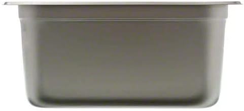 Full Size 6" Deep Stainless Steel Anti-Jamming Steam Pan 24 Gauge- Chafing Steam Table Pans Catering Food Storage Metal Pan Hotel Pan for Restaurant Events Catering Use