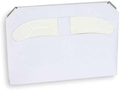 Half Fold Paper Toilet Seat Covers (250 Sheet/Pack) Disposable Toilet Seat Cover- Disposable Flushable Paper Toilet Seat Liner for Commercial and Public Restrooms Portable Potty Seats