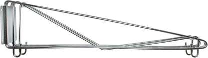 Double Shelf Support Direct Wall Bracket - Shelves Support Wire Shelf Bracket for Pantry Kitchen Home Wire Shelf Bracket Wire Storage Racks Wall Mount Shelf