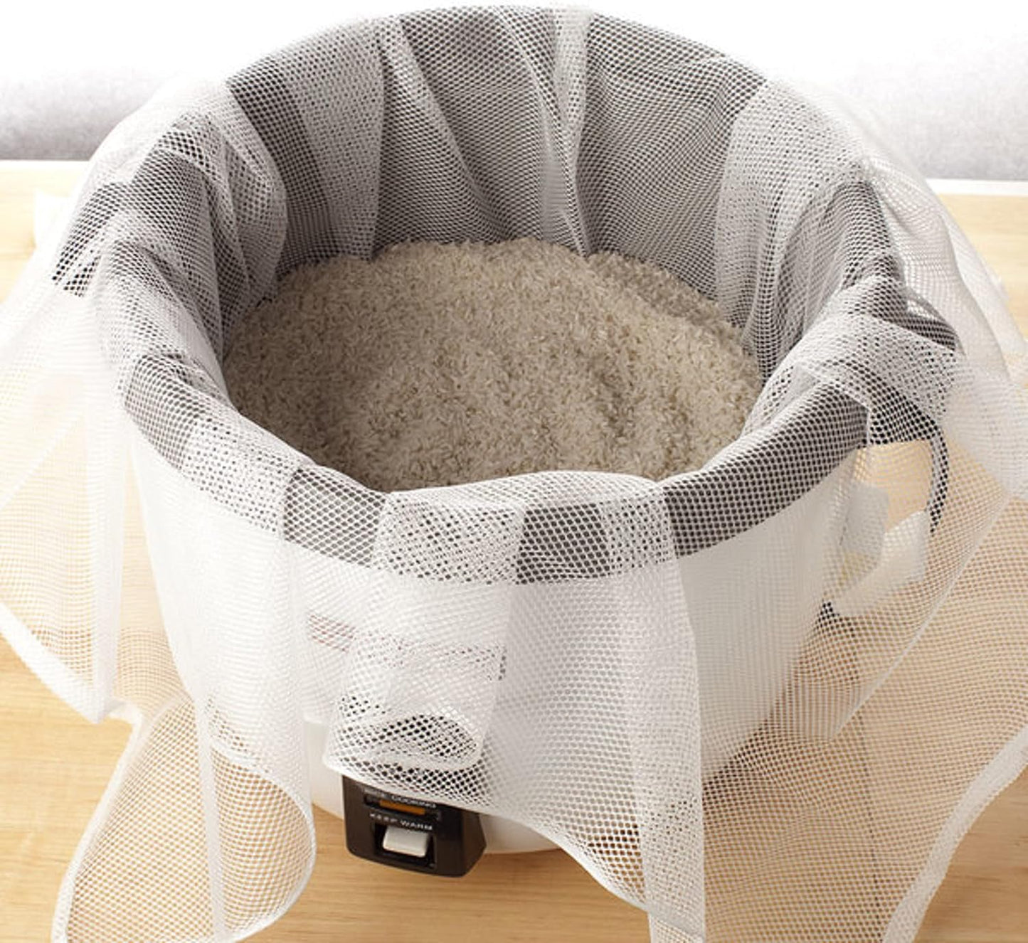 43-1/2" x 43" Sushi Rice Cooking Cloth Polyester - Rice Net Sushi Rice Cooking Net Rice Cooker Rice Cooker Napkin Reusable Home Commercial Rice Net Napkin Cooking Steam Cloth