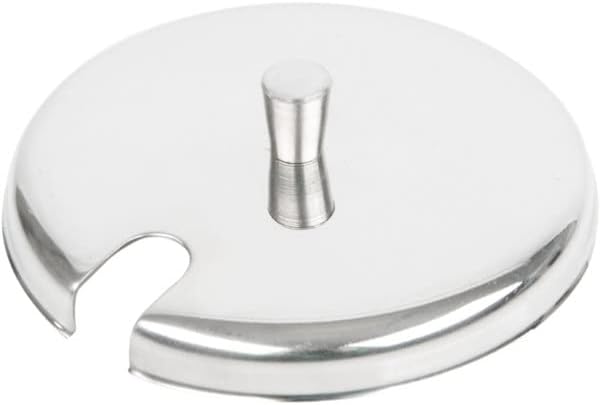 7 oz Condiment Jar Glass Body with Stainless Steel Lid- Spice Jar Condiment Container Seasoning Organizer Glass Condiment Container for Spice Salt Sugar Restaurants