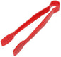Flat Grip Tong Utility Tong Polycarbonate - Serving Tong Kitchen Tong Buffet Tongs Utensil High Heat Plastic Flat Ice Tongs for Tea Coffee Party Appetizers Desserts