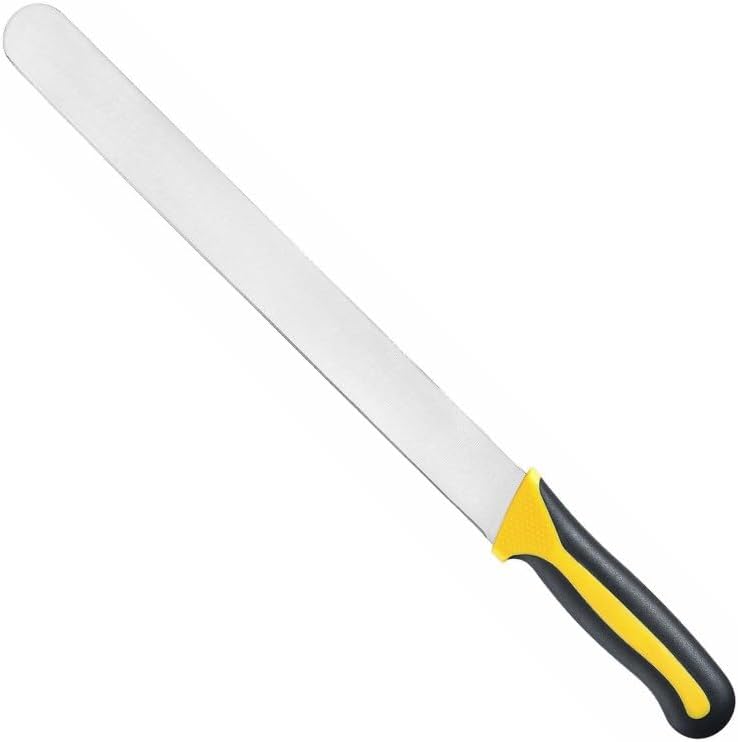 Blade Slicer Knife with Soft-grip Handle- Razor Sharp Multipurpose Sharp Kitchen Butcher Knife for Meat Vegetable Poultry...