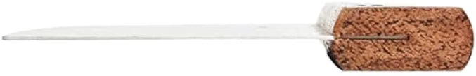 6" x 4" Dough Scraper Stainless Steel Blade with Wooden Handle- Multipurpose Food Scrappers Dough Cutter for Bread Dough Cake Fondant Icing Baking Cooking