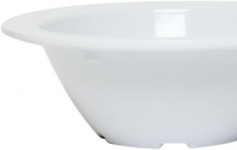 Grapefruit Bowl White Color Melamine Set of 12- Dishwasher Safe Break-Resistant Reusable Bowls Serving Bowl Soup Bowls Dessert Bowls for Fruits Salad Kitchen Restaurants