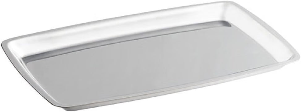 11" x 7-1/5" Rectangular Stainless Steel Sizzling Platter - Sizzler Platter Serving Platter Large Sizzling Platter Serving Tray Perfect for Meats Steak Fish And Vegetables
